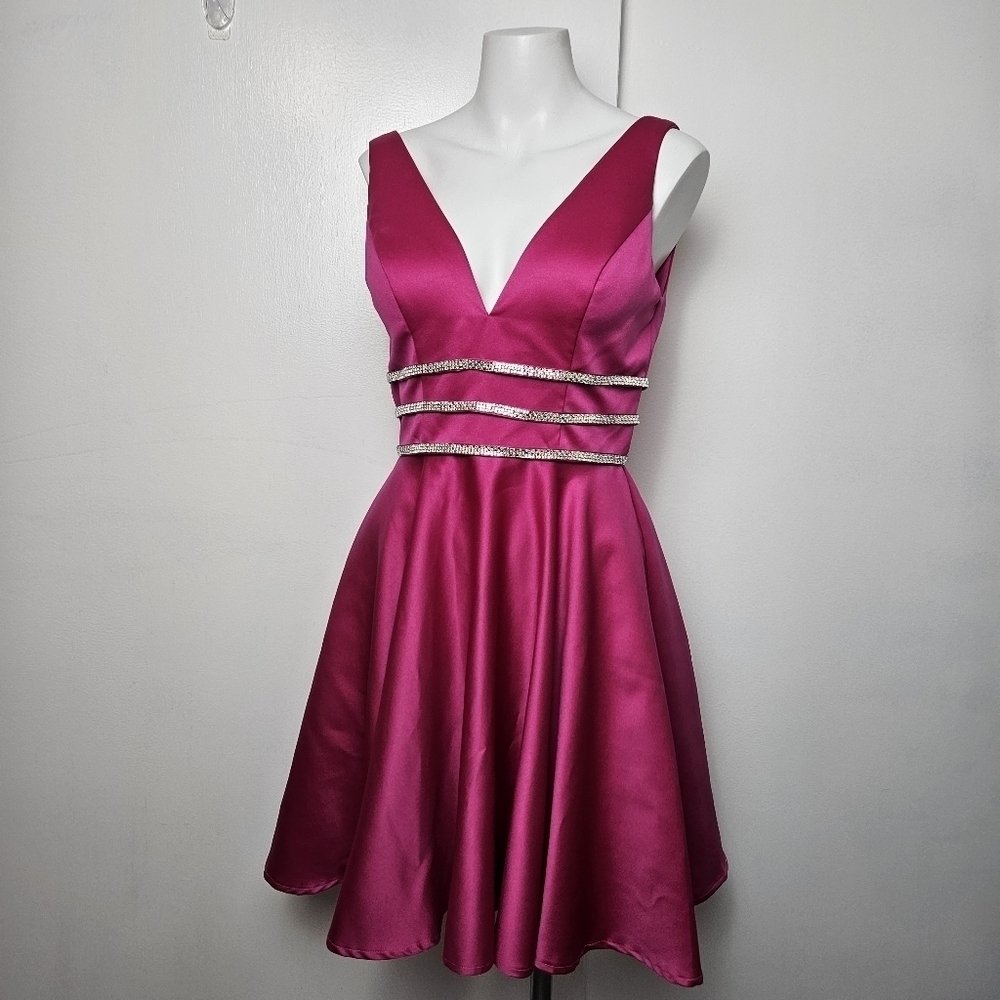 Jules & cleo Mini dress dazzling begonia